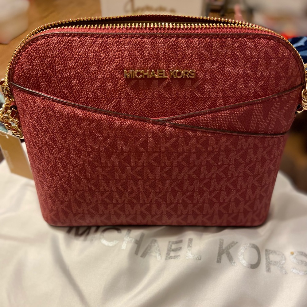 Michael Kors Dome Crossbody NWT